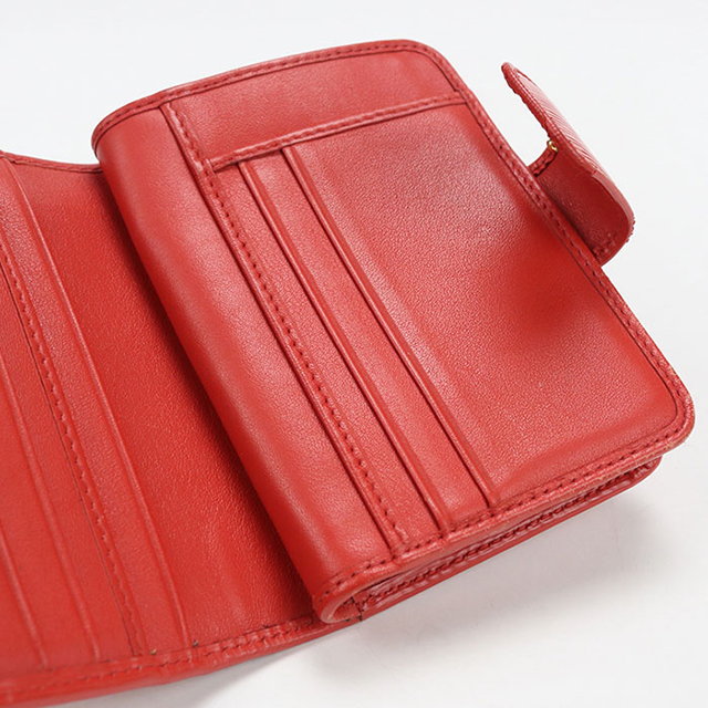 PRADA（プラダ） 中古 二つ折り財布 コンパクト レディース ブランド