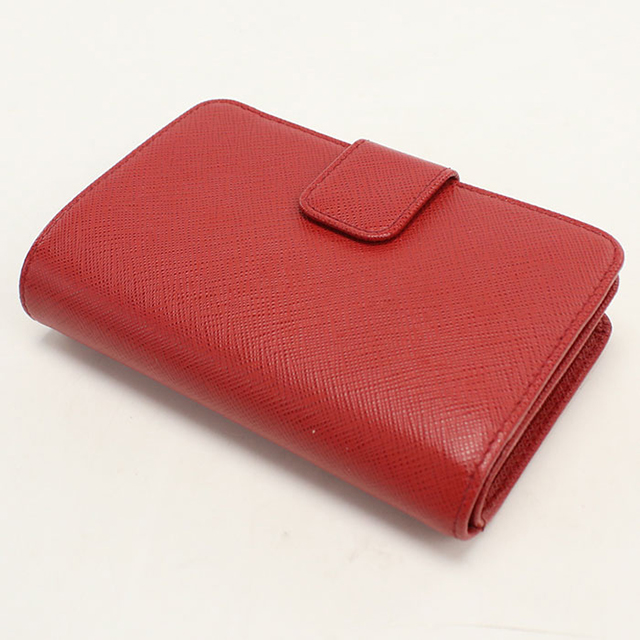 PRADA（プラダ） 中古 二つ折り財布 コンパクト レディース ブランド