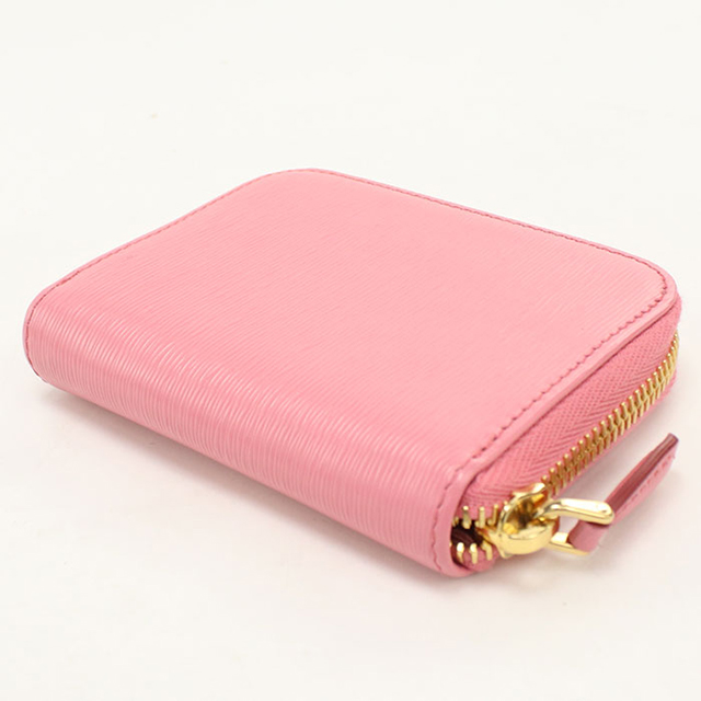 PRADA プラダ ケース 小銭入れ サフィアーノレザー ピンク PRADA（プラダ） 中古 小銭入れ レディース ブランド サフィアーノ