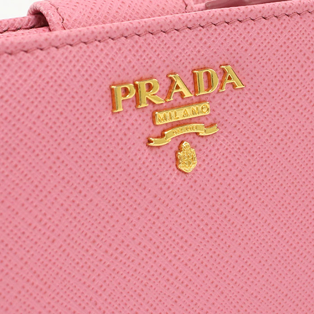 PRADA（プラダ） 中古 二つ折り財布 コンパクト レディース ブランド