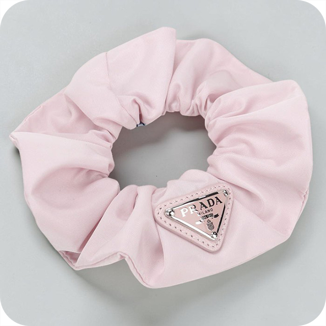 PRADA ピンク シュシュ PRADA（プラダ） 中古 シュシュ レディース ブランド ピンク ヘア