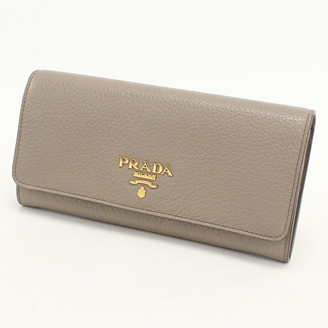 PRADA（プラダ） 中古 長財布 二つ折り レディース ブランド レザー
