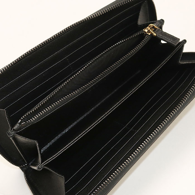 PRADA（プラダ） 中古 長財布 ラウンドファスナー メンズ ブランド