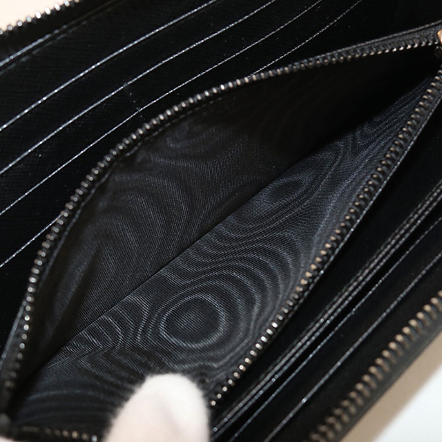 PRADA（プラダ） 中古 長財布 ラウンドファスナー メンズ ブランド