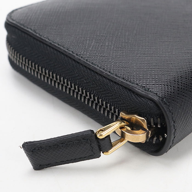 PRADA（プラダ） 中古 長財布 ラウンドファスナー メンズ ブランド