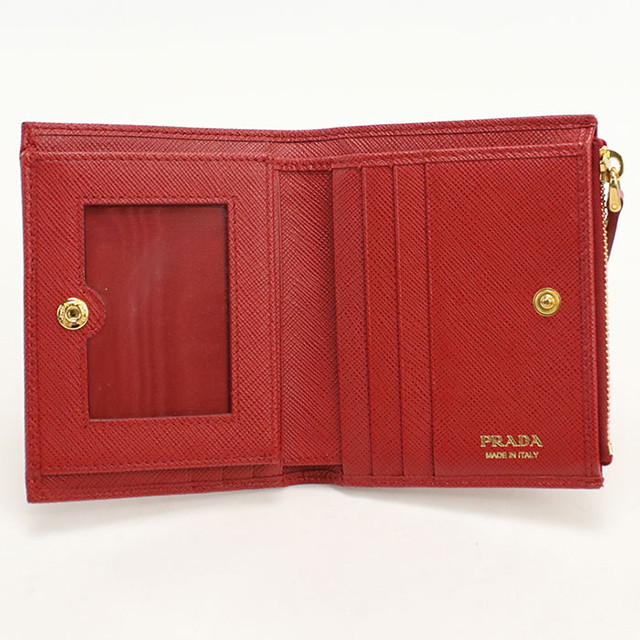 PRADA（プラダ） 中古 二つ折り財布 二折財布 レディース ブランド