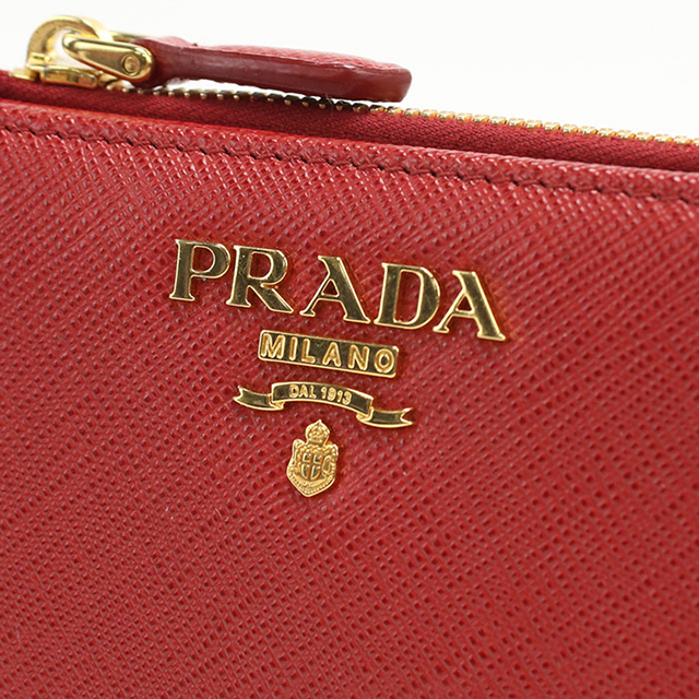 PRADA（プラダ） 中古 二つ折り財布 コンパクト レディース ブランド