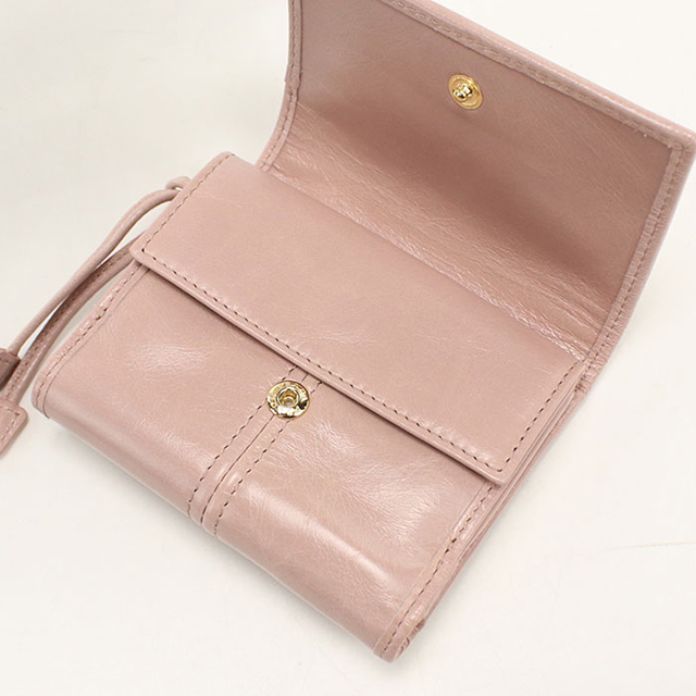 PRADA（プラダ） 中古 三つ折り財布 コンパクト 三折財布 レディース