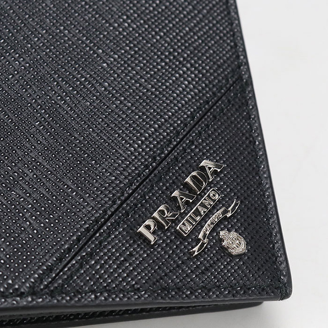 PRADA（プラダ） 中古 長財布 二つ折り メンズ ブランド サフィアーノ