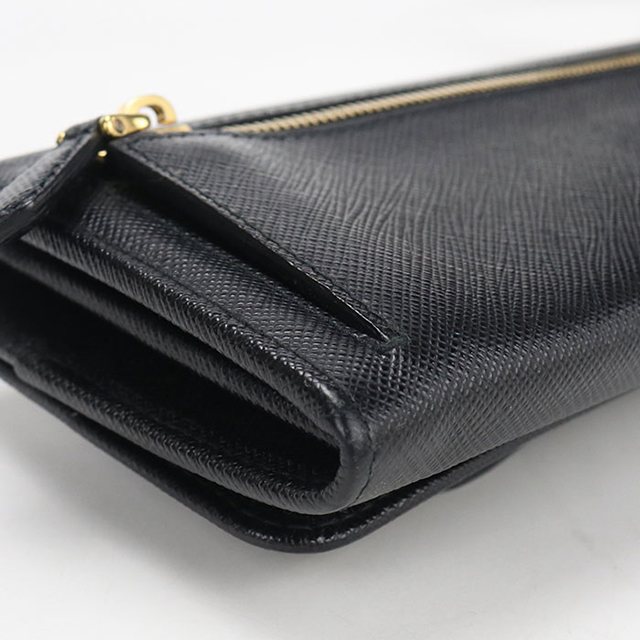PRADA（プラダ） 中古 長財布二折 レディース ブランド サフィアーノ