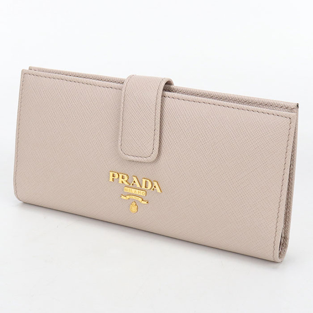PRADA（プラダ） 中古 長財布二折 レディース ブランド サフィアーノ