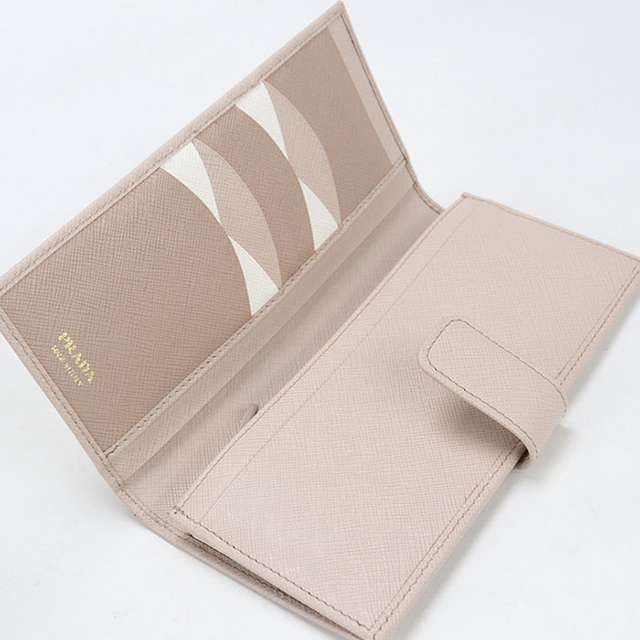 PRADA（プラダ） 中古 長財布二折 レディース ブランド サフィアーノ