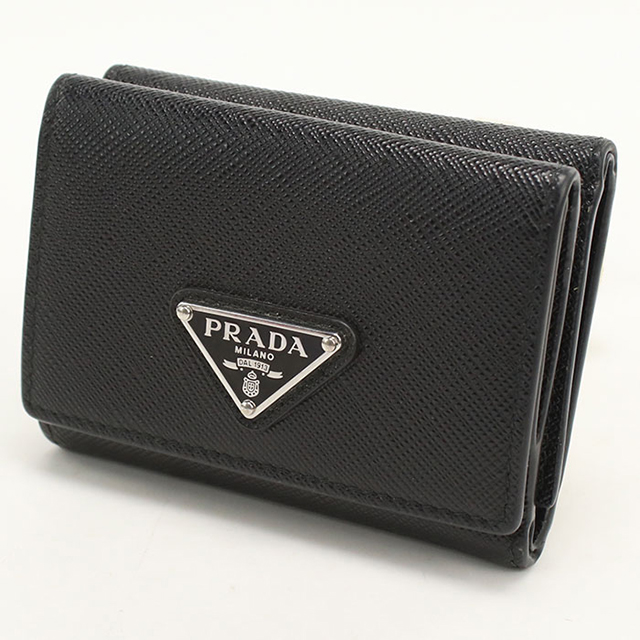 PRADA(プラダ) 中古 三つ折り財布 三折財布 コンパクト メンズ PRADA(プラダ) 中古 三つ折り財布 三折財布 コンパクト メンズ