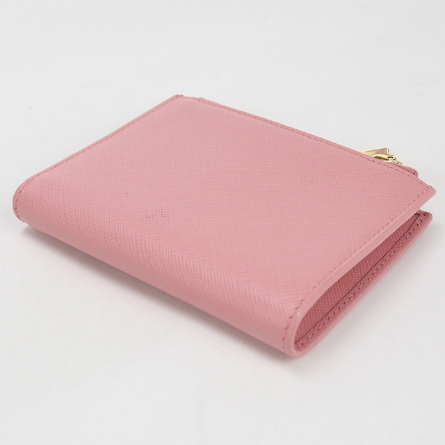 PRADA（プラダ） 中古 二つ折り財布 二折財布 コンパクト レディース