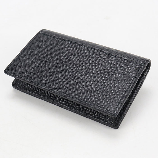 PRADA（プラダ） 中古 名刺入れ メンズ ブランド サフィアーノレザー