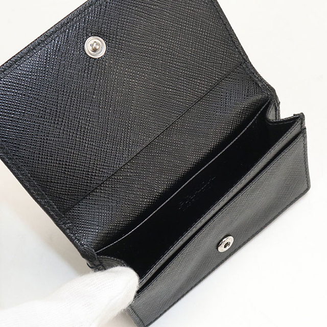 PRADA（プラダ） 中古 名刺入れ メンズ ブランド サフィアーノレザー