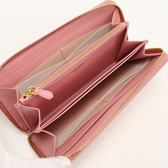 PRADA（プラダ） 中古 長財布ラウンドファスナー レディース ブランド
