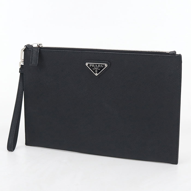 PRADA（プラダ） 中古 クラッチバッグ メンズ ブランド サフィアーノ