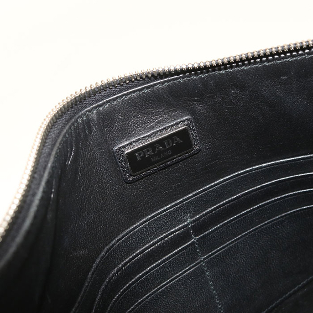 PRADA（プラダ） 中古 クラッチバッグ メンズ ブランド サフィアーノ