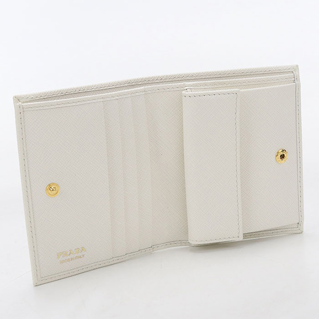 PRADA（プラダ） 中古 二つ折り財布 二折財布 コンパクト レディース
