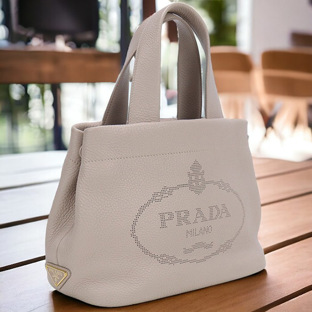 中古 プラダ トートバッグ レディース ブランド PRADA トートバッグ レザー 1ＢＧ390 2DKV F0NZ2 ベージュ バッグ :  usdpr71988011 : 腕時計のななぷれ - 通販 - Yahoo!ショッピング