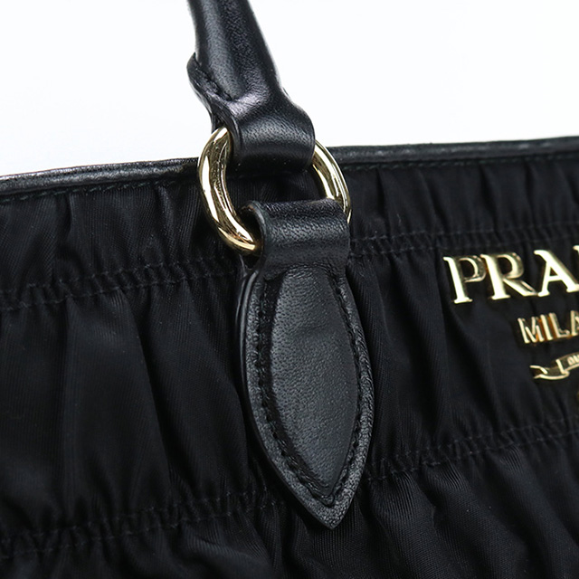 10/27はさらに+11倍 中古 プラダ トートバッグ レディース ブランド PRADA 2WAYトートバッグ 1BA173 2DGX F0002  ブラック バッグ : usdpr73830011 : 腕時計のななぷれ - 通販 - Yahoo!ショッピング