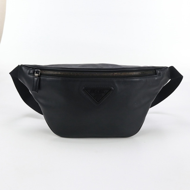 PRADA プラダ ボディバッグ 三角プレート ブラック 2LV005 国内発送○PRADA○三角ロゴ ボディバッグ ユニセックス 2VL005