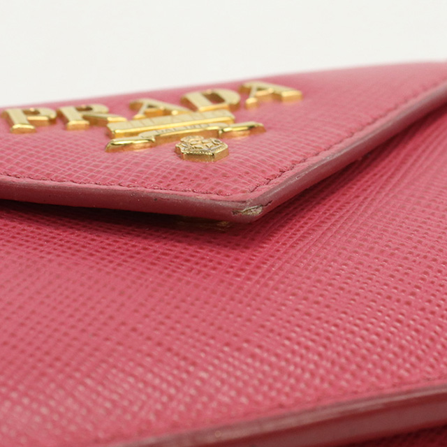 PRADA 中古 プラダ 三折財布小銭入付き レディース ブランド