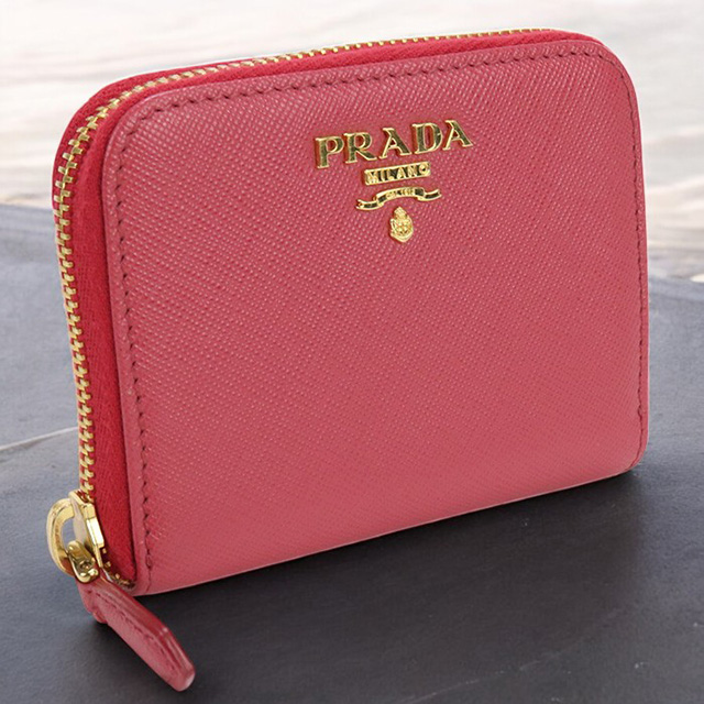 PRADA 中古 プラダ 小銭入れ レディース ブランド サフィアーノ