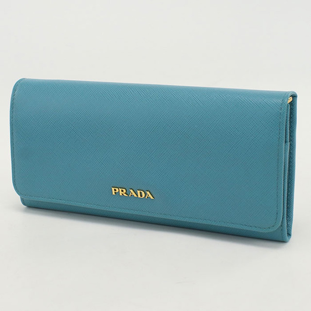 PRADA（プラダ） 中古 長財布ニ折小銭入付き レディース ブランド
