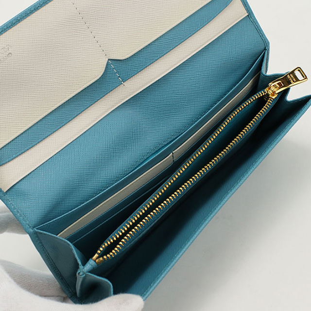 PRADA（プラダ） 中古 長財布ニ折小銭入付き レディース ブランド