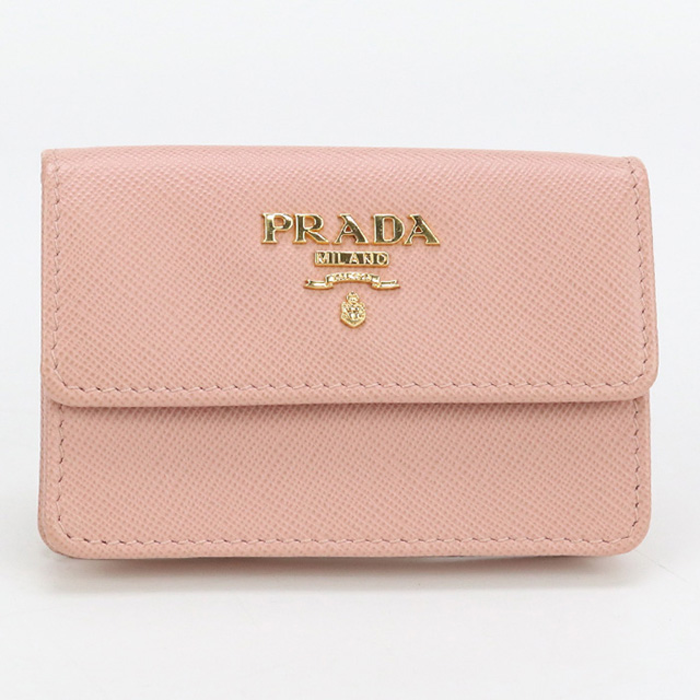 PRADA（プラダ） 中古 名刺入れ レディース ブランド サフィアーノ