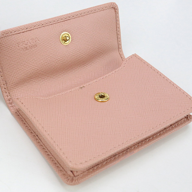 PRADA 中古 プラダ 名刺入れ レディース ブランド サフィアーノ