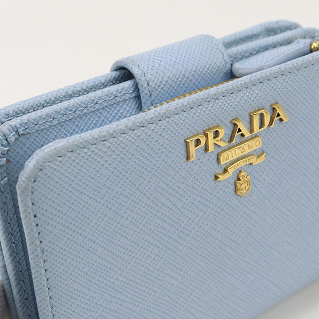 PRADA 中古 プラダ 二折財布 レディース ブランド サフィアーノ
