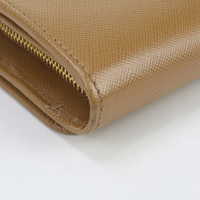 PRADA（プラダ） 中古 長財布ニ折小銭入付き レディース ブランド