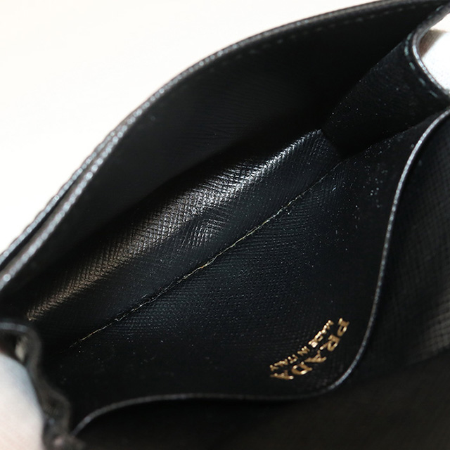 PRADA 中古 プラダ 名刺入れ レディース ブランド サフィアーノ