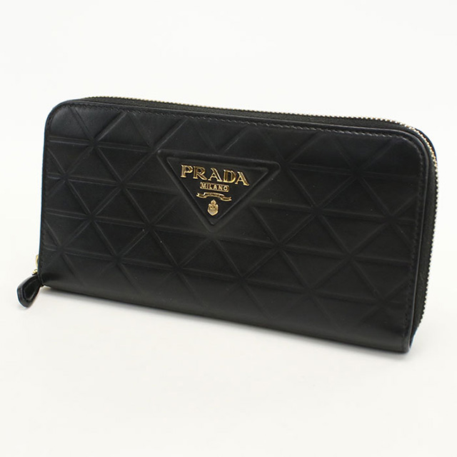 PRADA（プラダ） 中古 長財布ラウンドファスナー レディース ブランド