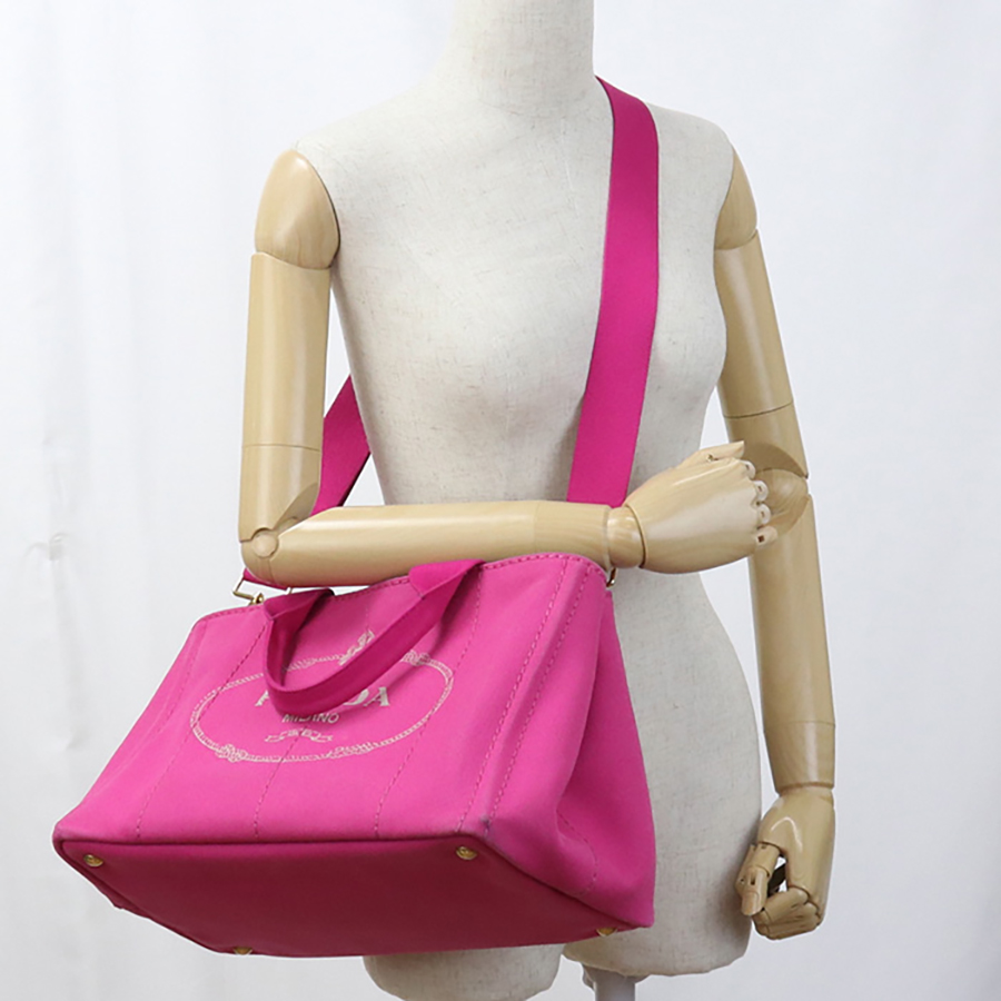 PRADA（プラダ） 中古 トートバッグ レディース ブランド カナパ 2WAY