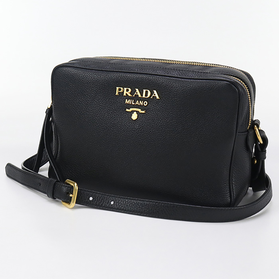 PRADA斜め掛けミニバッグ（正規品） 楽天市場】PRADA プラダ Leather Mini Porch ミニポーチバッグ