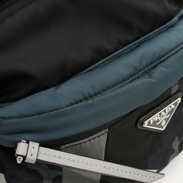 中古 プラダ ボディバッグ メンズ ブランド PRADA ベルトバッグ 2VH038