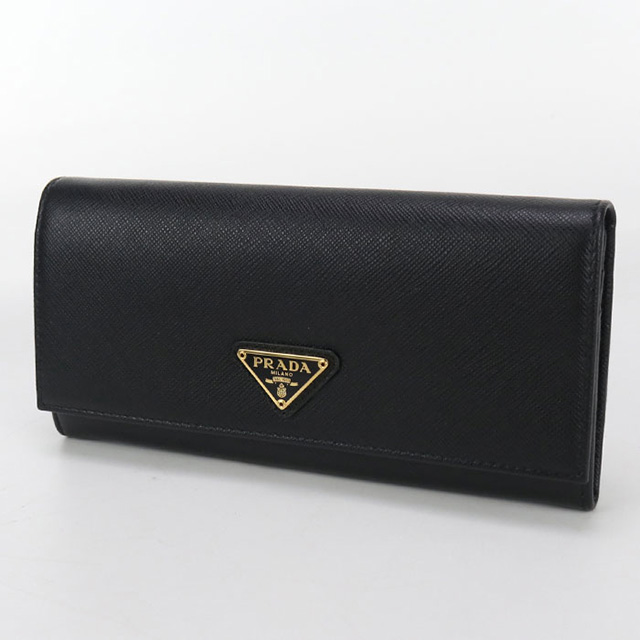 PRADA（プラダ） 中古 長財布二折 レディース ブランド サフィアーノ