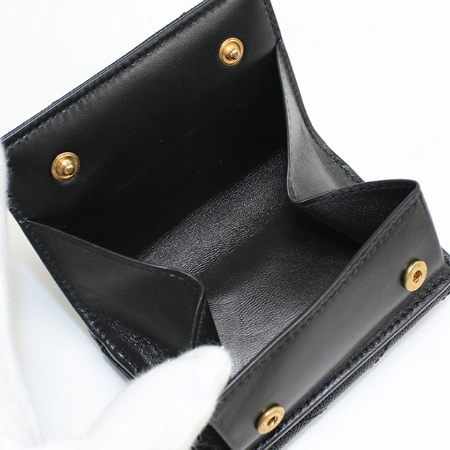 SAINT LAURENT 中古 サンローラン 三つ折り財布 レディース ブランド