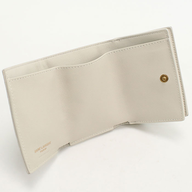 SAINT LAURENT 中古 サンローラン 三折財布 レディース ブランド