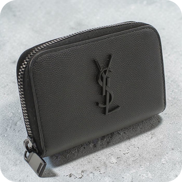 サンローラン SAINT LAURENT 財布 ユニセックス 535411 YSLロゴ ケース SAINT LAURENT 中古 サンローラン 小銭入れ ユニセックス ブランド YSL