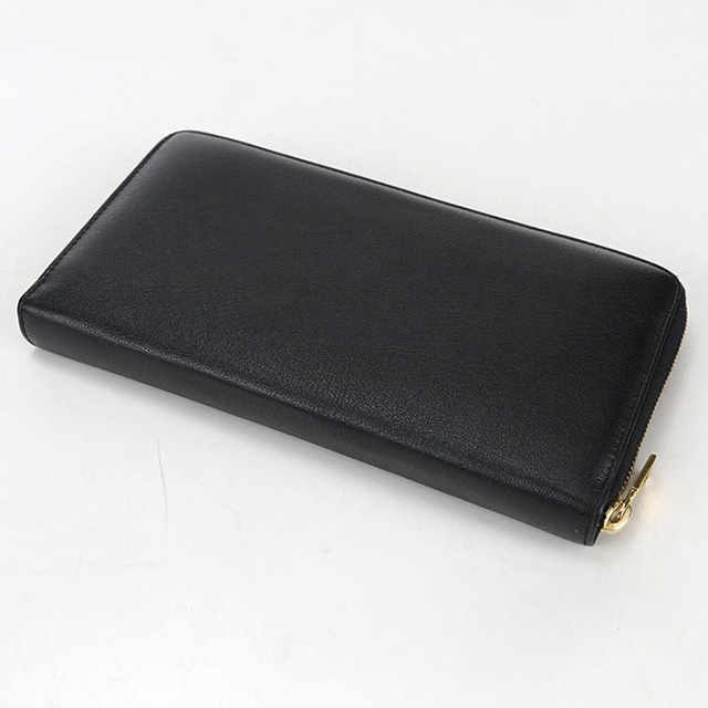 SAINT LAURENT 中古 サンローラン 長財布 ラウンドファスナー