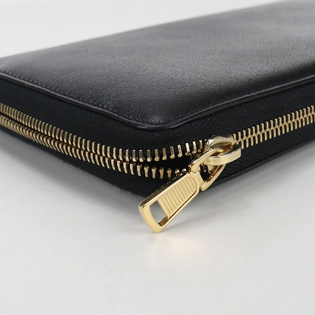 SAINT LAURENT 中古 サンローラン 長財布 ラウンドファスナー