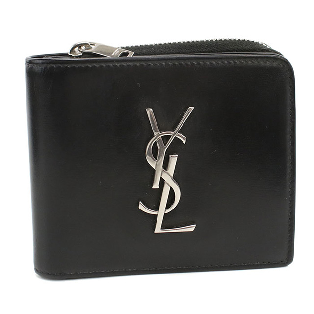 SAINT LAURENT　モノグラム　二つ折り財布 Saint Laurent モノグラム 二つ折り財布 通販 - FARFETCH