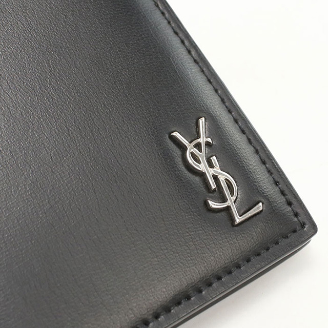 SAINT LAURENT 中古 サンローラン 二つ折り財布 二折財布 メンズ