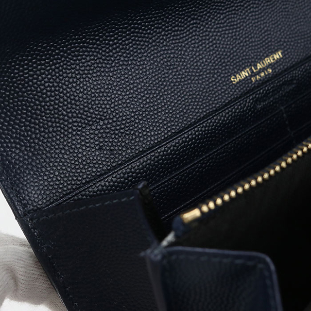 SAINT LAURENT 中古 サンローラン 長財布 二つ折り レディース