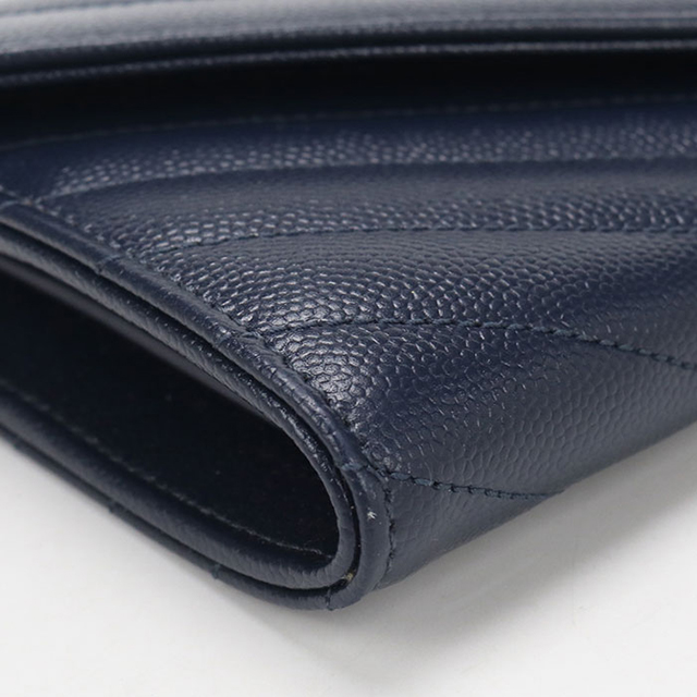SAINT LAURENT 中古 サンローラン 長財布二折 レディース ブランド